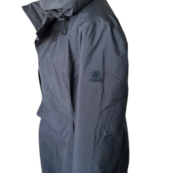 Tog 24 black Bramhope 300 down parka women’s jacket coat waterproof size 10 - Picture 3 of 10